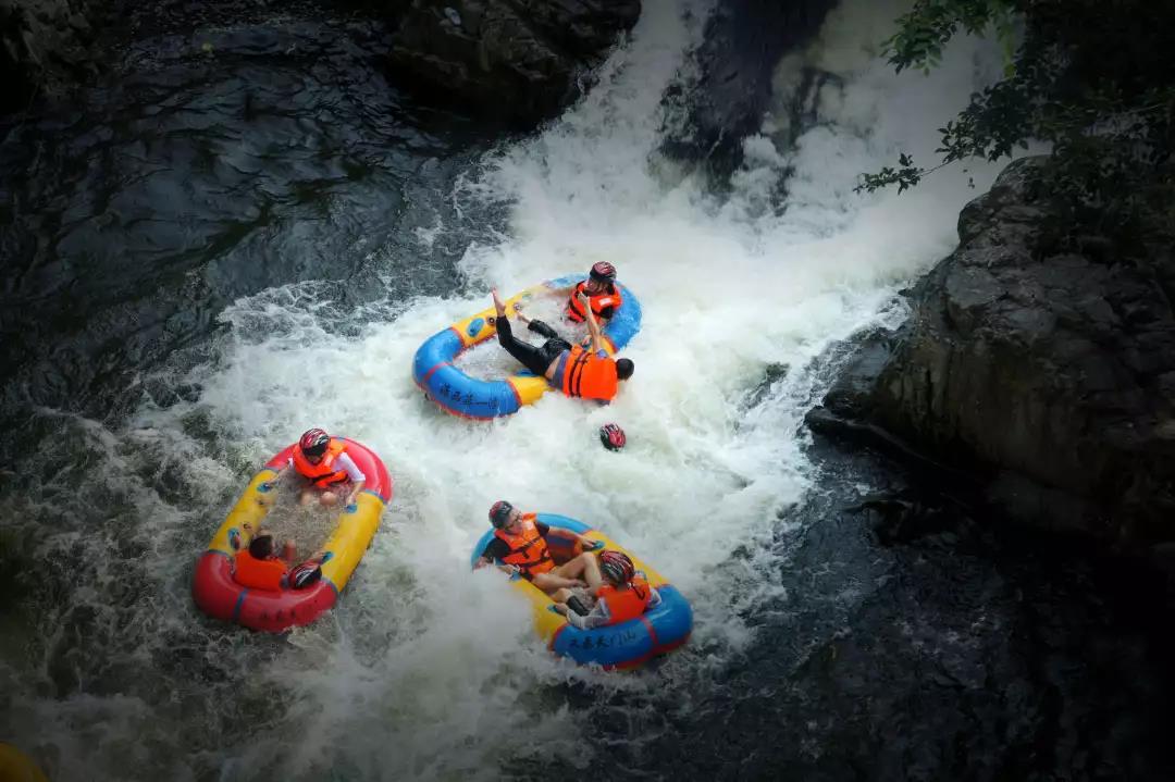 清凉又刺激永泰这个景区的漂流已启动